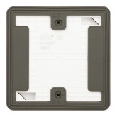 Переключатель открытой установки ЭРА Эксперт 11-1507-01 10А с подсветкой IP55 белый