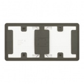 Блок ЭРА Эксперт розетка 2P+E+2-й выключатель открытой установки 11-7502-01 г-я IP55 белый