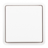 Переключатель скрытой установки ЭРА Эксперт 11-1523-01 10А IP55 белый