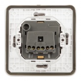 Розетка скрытой установки ЭРА Эксперт 11-2521-01 2P+E 16А IP55 белый