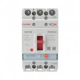 Автоматический выключатель DKC YON MGS125 3P 100-125A регулировка теплового расцепителя 18кА (автомат электрический)