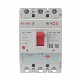 Автоматический выключатель DKC YON MGS250 3P 160-200A регулировка теплового расцепителя 36кА (автомат электрический)