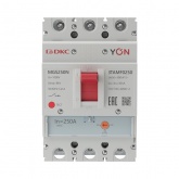 Автоматический выключатель DKC YON MGS250 3P 200-250A регулировка теплового расцепителя 36кА (автомат электрический)