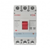 Автоматический выключатель DKC YON MGS630 3P 400-500A регулировка теплового расцепителя 60кА (автомат электрический)