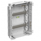 Щит встраиваемый пластиковый ИЭК KREPTA 5 ЩРВ-П-24 24 модуля (2х12) с прозрачной дверкой IP40