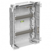 Щит встраиваемый пластиковый ИЭК KREPTA 5 ЩРВ-П-24 24 модуля (2х12) с белой дверкой IP40