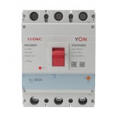 Автоматический выключатель DKC YON MGS800 3P 640-800A регулировка теплового расцепителя 75кА (автомат электрический)