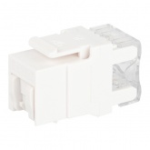Коннектор ЭРА 18-8002-01 RJ45 CAT6 UTP Keystone для установки в люк IP66 белый