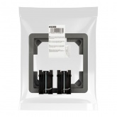 Комплект ЭРА 18-7001-03 для установки люка IP66 в фальш-пол (рамка + монтажные лапки) серый