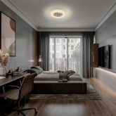 Светильник светодиодный управляемый накладной Feron AL5600 тарелка 80W 3000К-6500K Max. 5600Lum