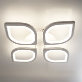 Светильник светодиодный управляемый накладной Feron AL5950 86W 3000K-6500K IP20 с пультом белый