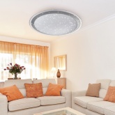 Светильник светодиодный ЭРА SPB-6 UFO 60 60W 3000-6500K 4800Lm с пультом ДУ 533x98мм 584462