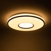 Светильник светодиодный ЭРА SPB-6 Crystal 70 70W 3000-6500K 4800Lm с пультом ДУ 490x88мм 584486