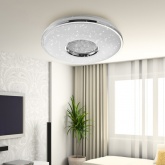 Светильник светодиодный ЭРА SPB-6 Crystal 70 70W 3000-6500K 4800Lm с пультом ДУ 490x88мм 584486