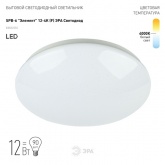 Светильник светодиодный ЭРА SPB-6 Элемент 12-4K (F) 12W 4000K 960Lm 263x86 724054