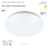 Светильник светодиодный ЭРА SPB-6 Элемент 12-6,5K (F) 12W 6500K 960Lm 263x86 724061