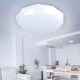 Светильник потолочный светодиодный ЭРА Классик SPB-6-18-6,5K Sparkle 18W 6500К 1260Лм 5056183765002