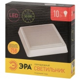 Светильник светодиодный ЭРА SPB-4-10-4K 10W 800Lm 4000K IP20 170mm КВАДРАТ LED 5056183771928