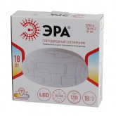 Светодиодный светильник ЭРА SPB-6 Slim2 18-4K 18W 4000K 5056306056307
