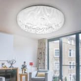 Светильник потолочный светодиодный ЭРА Классик SPB-6 - 18 Onyx 18Вт 4000K 1350Lm 256x85mm