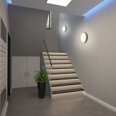 Светильник светодиодный Feron AL3020 в пластиковом корпусе 20W 4000K IP20 круглый белый