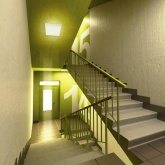 Светильник светодиодный Feron AL3021 в пластиковом корпусе 10W 4000K IP20 квадрат белый