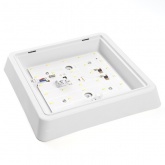 Светильник светодиодный Feron AL3021 в пластиковом корпусе 25W 6500K IP20 квадратный белый