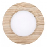 Светильник светодиодный TDM накладной круг Даунлайт СПО 6 Вт 3000K (сосна) 120х32мм