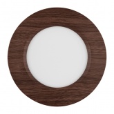 Светильник светодиодный TDM накладной круг Даунлайт СПО 6 Вт 3000K (венге) 120х32мм