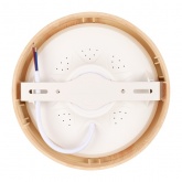 Светильник светодиодный TDM накладной круг Даунлайт СПО 12 Вт 3000K (сосна) 170х32мм