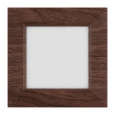 Светильник светодиодный TDM накладной квадрат Даунлайт СПО 6 Вт 3000К (венге) 120х120х32мм