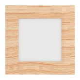 Светильник светодиодный TDM накладной квадрат Даунлайт СПО 6 Вт 3000K (сосна) 120х120х32мм