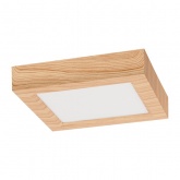 Светильник светодиодный TDM накладной квадрат Даунлайт СПО 12 Вт 3000K (сосна) 170х170х32мм