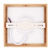 Светильник светодиодный TDM накладной квадрат Даунлайт СПО 12 Вт 3000K (сосна) 170х170х32мм