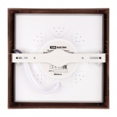 Светильник светодиодный TDM накладной квадрат Даунлайт СПО 18 Вт 3000K (венге) 225х225х32мм