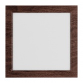 Светильник светодиодный TDM накладной квадрат Даунлайт СПО 18 Вт 3000K (венге) 225х225х32мм
