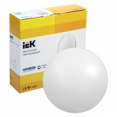 Светильник светодиодный ИЭК LED ДПБ 1002 18Вт 4000K 1080Lm IP20 круг белый