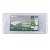 Светильник вандалоустойчивый TDM LED ДБО 01-12-002 12W 4000K 1000Lm IP54 с датчиком САВ белый