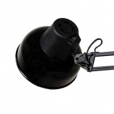 Светильник настольный Бета НДБ37-60-013 под лампу ЛОН/LED max 60W, 220V Е27, на струбцине, черный