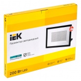 Прожектор светодиодный ИЭК LED СДО 06-200 200W 4000K 16000Lm IP65 черный