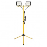 Прожектор светодиодный ИЭК LED СДО 06-2x50Ш 50W 6500K IP65 на штативе черный