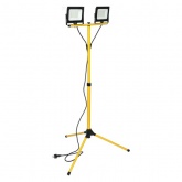 Прожектор светодиодный ИЭК LED СДО 06-2x50Ш 50W 6500K IP65 на штативе черный