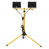 Прожектор светодиодный ИЭК LED СДО 06-2x50Ш 50W 6500K IP65 на штативе черный