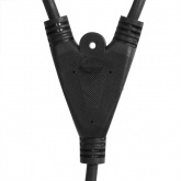 Прожектор светодиодный ИЭК LED СДО 06-2x50Ш 50W 6500K IP65 на штативе черный