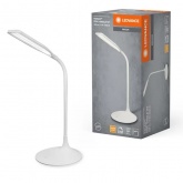 Светильник светодиодный настольный PANAN DISC SINGLE WT 5W 3000K 220Lm DIM 350x370x170 аккумуляторн.