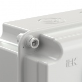 Корпус пластиковый влагозащищенный ИЭК KREPTA 3 ЩУРн-П 3/10 на 3-х фазный счетчик и 10 модулей IP66