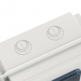 Корпус пластиковый влагозащищенный ИЭК KREPTA 3 ЩУРн-П 3/10 на 3-х фазный счетчик и 10 модулей IP66