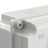 Корпус пластиковый влагозащищенный ИЭК KREPTA 5 ЩУРн-П 3/10 на 3-х фазный счетчик и 10 модулей IP66