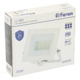 Прожектор светодиодный Feron LL-920 30W 6400K 2400Lm IP65 белый