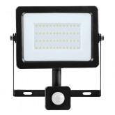 Прожектор светодиодный с датчиком Foton FL-LED Light-PAD Sensor 10W 4200K 220V 850Lm IP65 Black